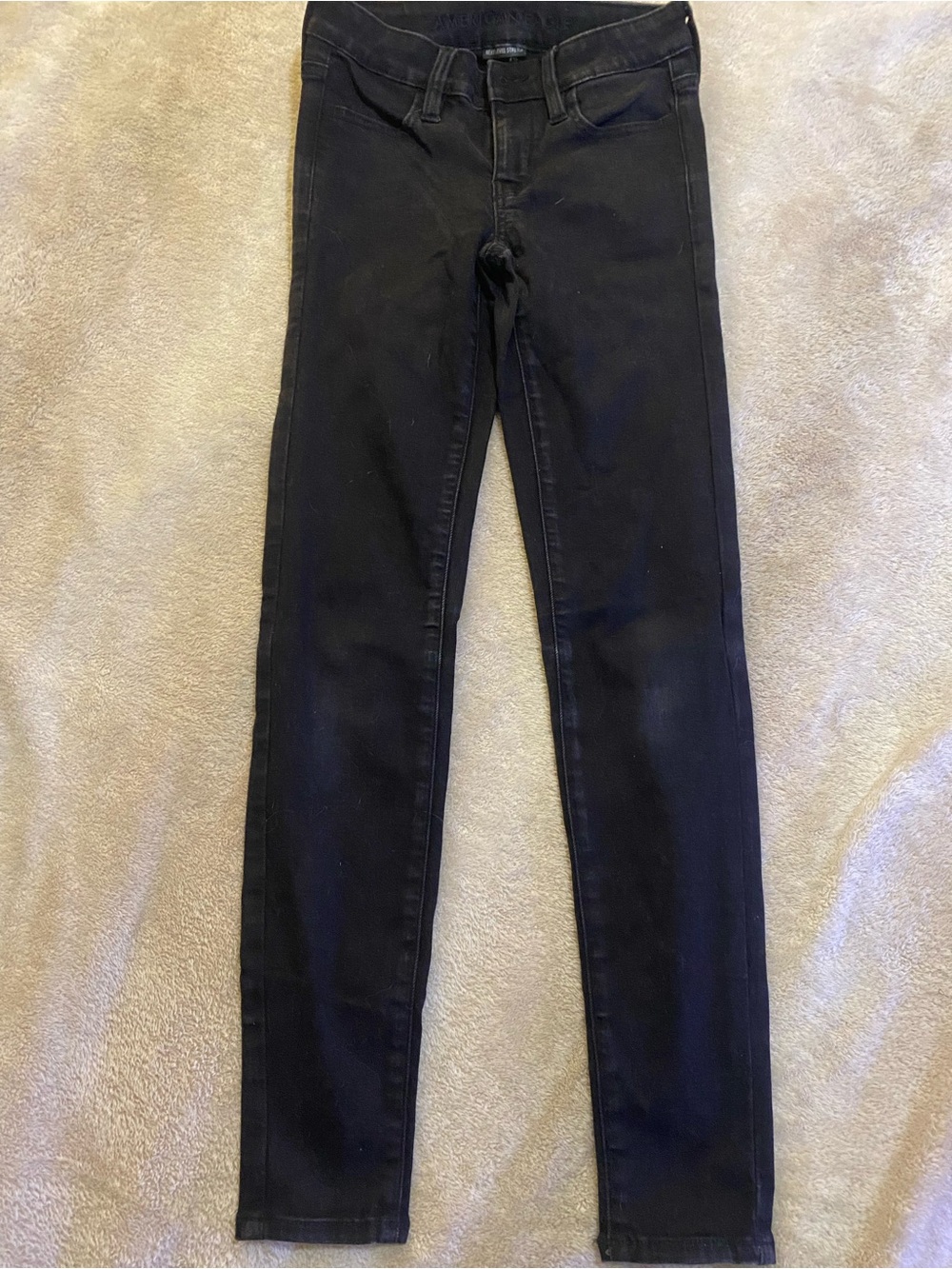 American Eagle Women's Black Skinny Jeans